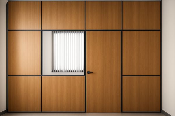 Divisória Amadeirada